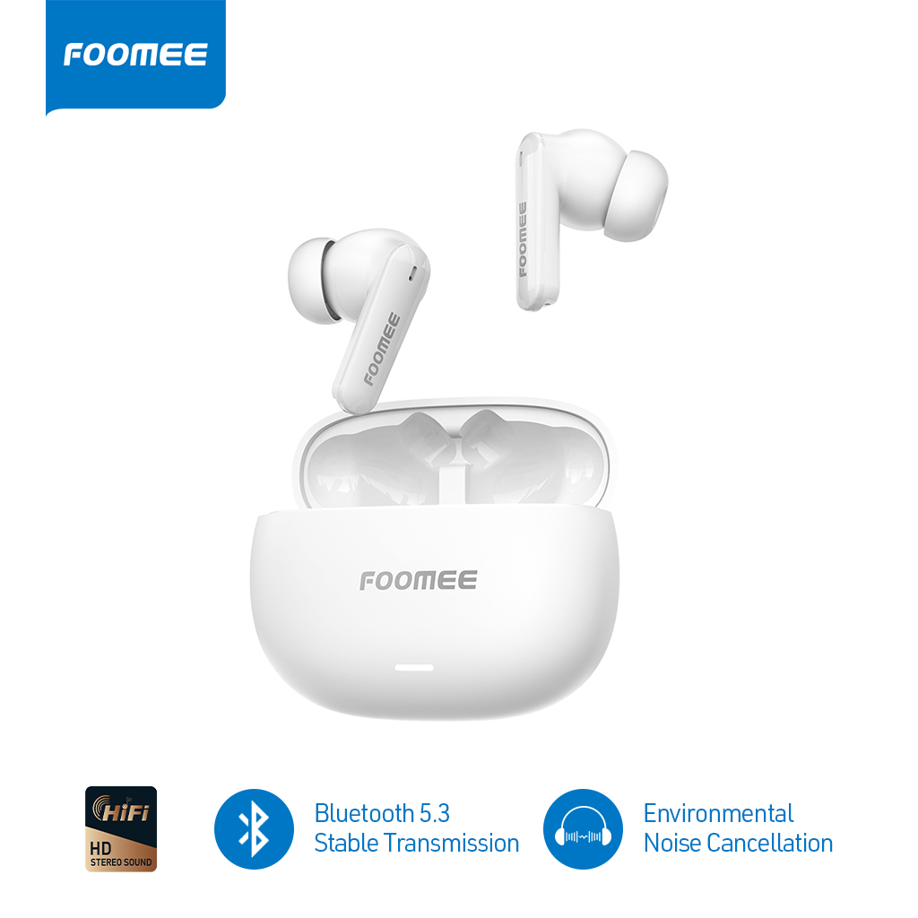 Jual TWS Foomee FT116 Earphone Bluetooth V5.3 Garansi Resmi | Shopee ...