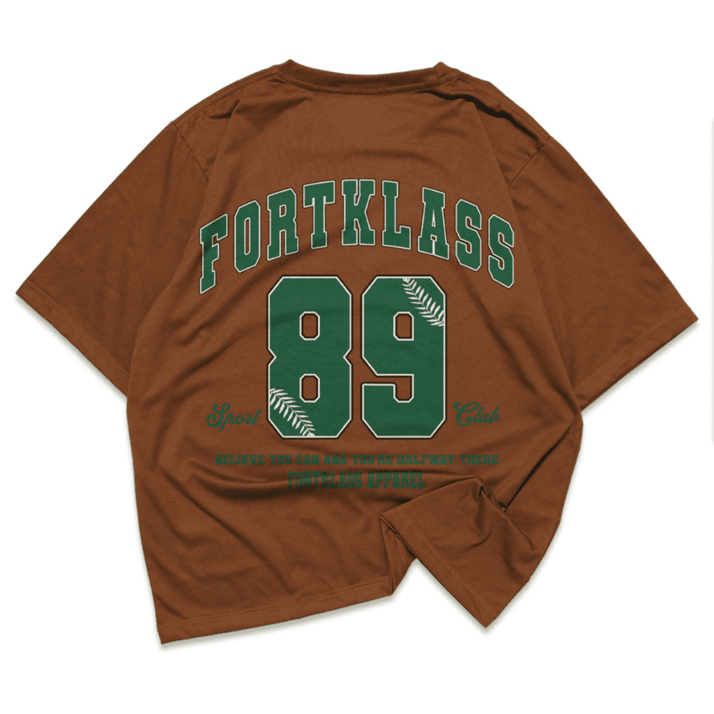 Jual FortKlass Kaos Oversize SPORTY 89 T-Shirt Cowok Premium Kaos Pria ...