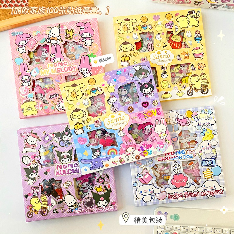 Jual Sticker Waterproof Sticker Momo Box Ecer Stiker Sanrio Melody