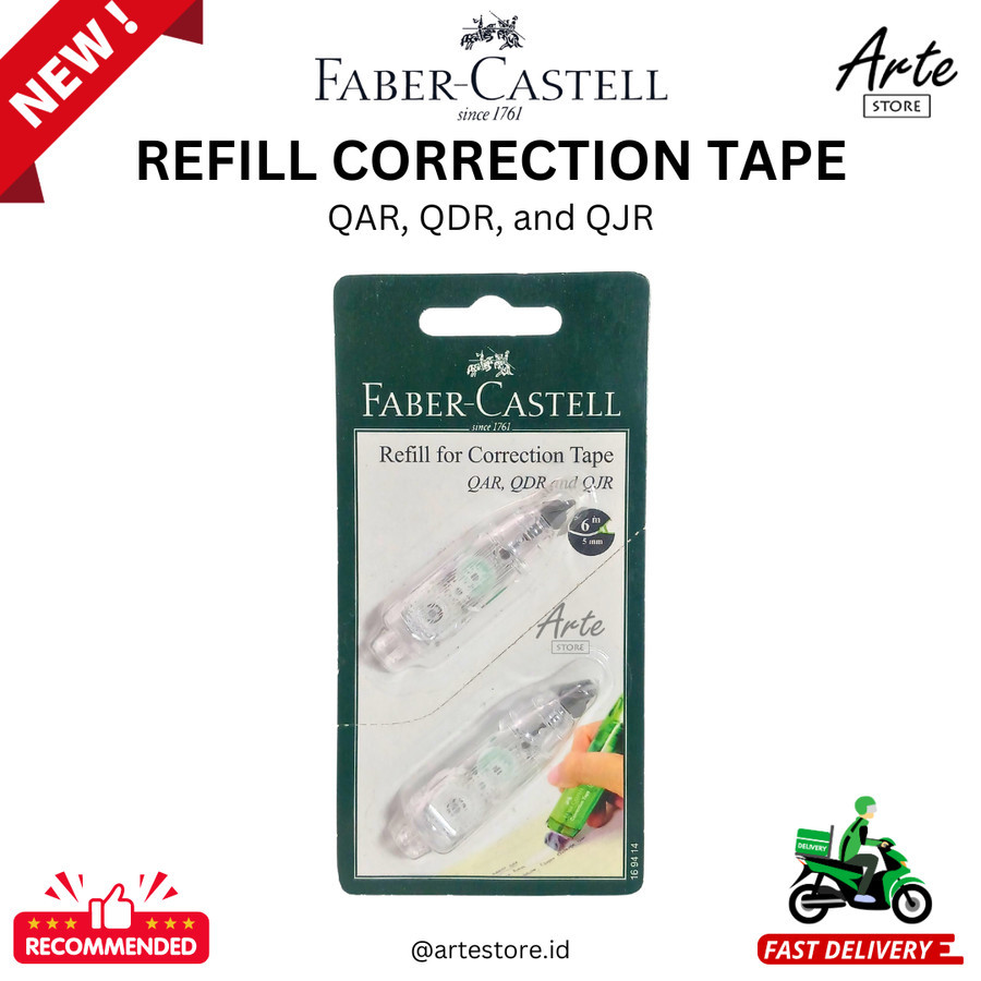 Jual Refill Correction Tape Faber Castell Shopee Indonesia