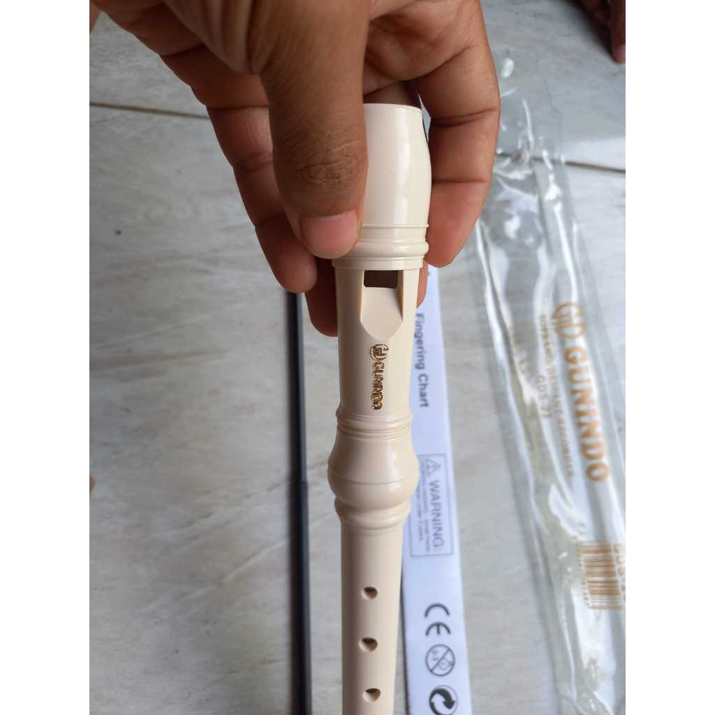 Jual Recorder Seruling Gunindo GDS-23 Plastik Putih | Shopee Indonesia
