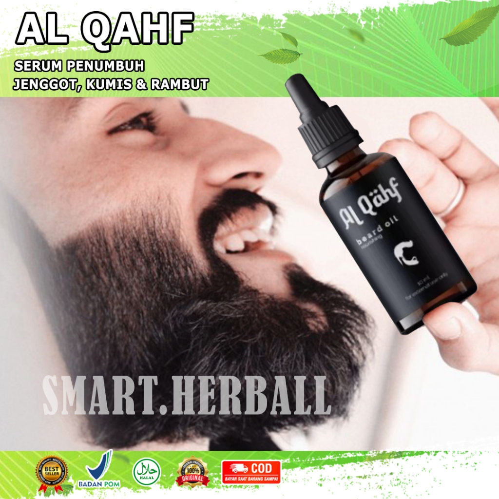 Jual Al Qahf Serum Penumbuh Jambang Brewok Kumis Rambut Bulu