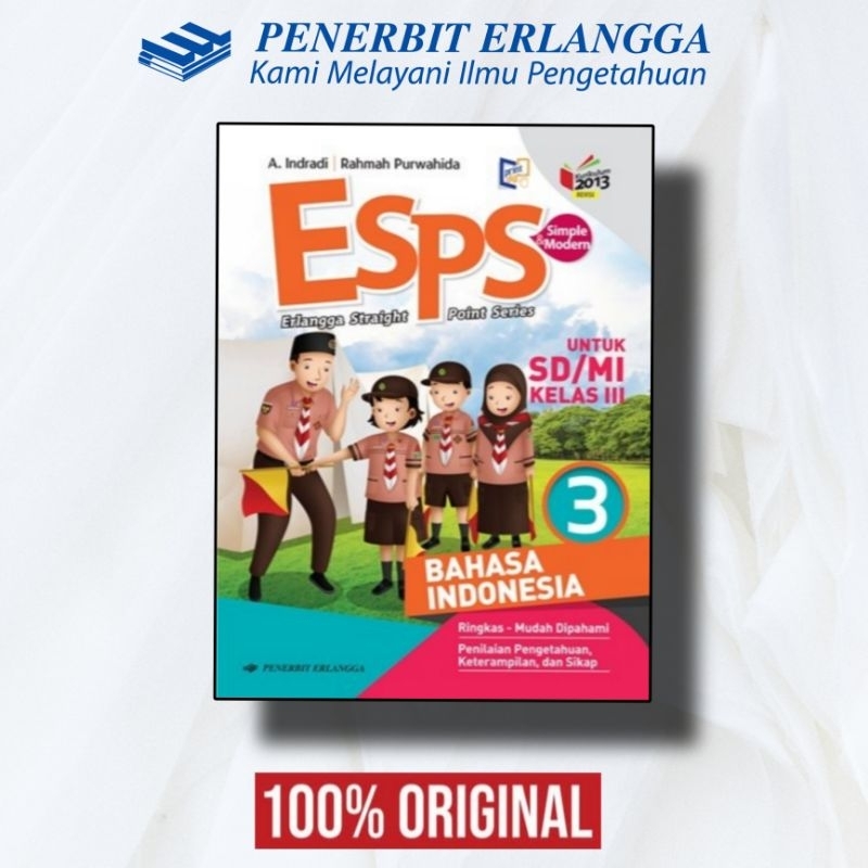 Jual Buku ESPS Bahasa Indonesia Kelas 1 2 3 4 5 6 - Penerbit Erlangga ...