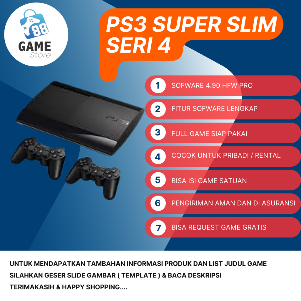 Ps3 super slim sale shopee