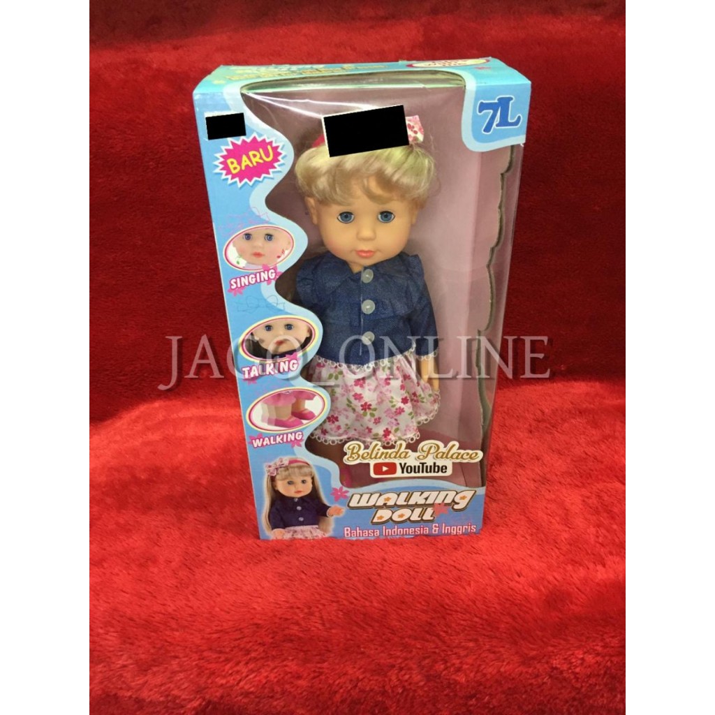 Jual Mainan anak anak cewek boneka bergerak walking doll perempuan