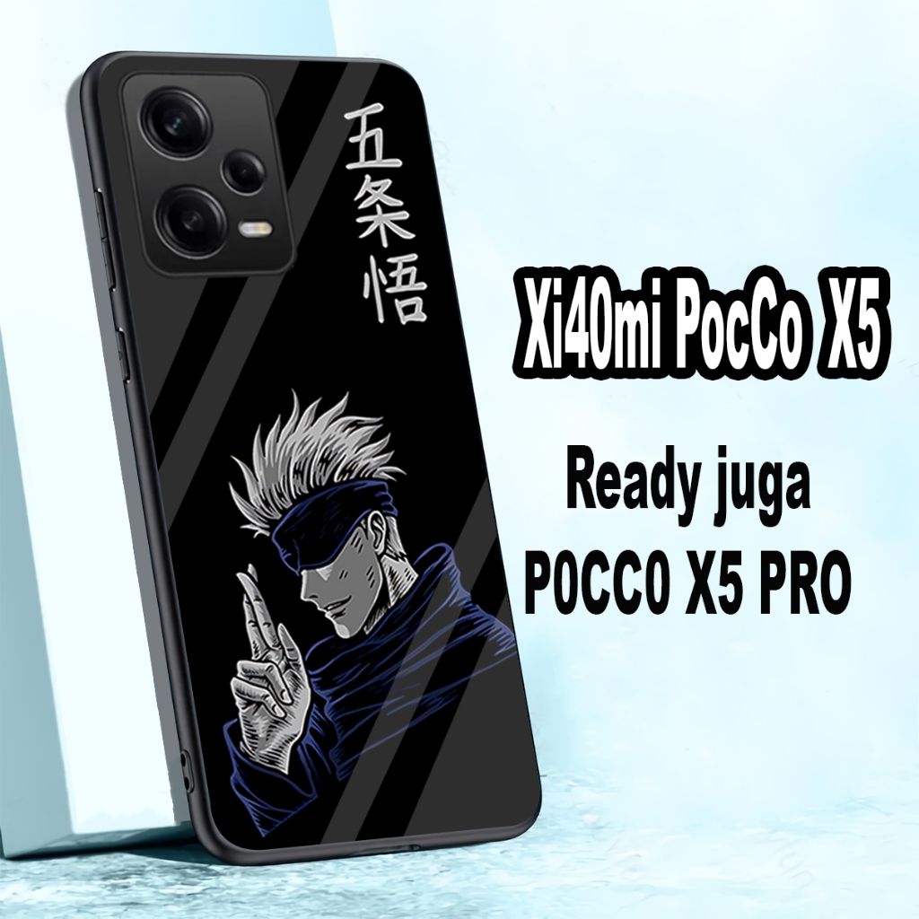 Jual COD14/motif anime jujutsu kaisen/Softcase glossy kilau POCO X5 dan ...