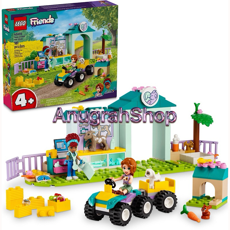 Jual LEGO 42632 FRIENDS Farm Animal Vet Clinic | Shopee Indonesia
