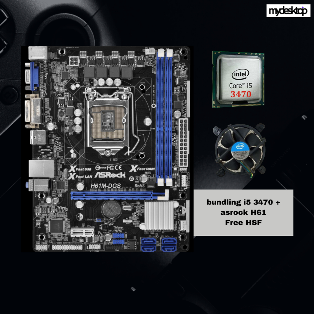 Jual Paket Intel Core I Motherboard Asrock H Lga Shopee Indonesia