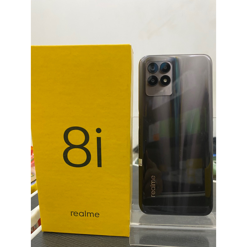 Jual REALME 8i 4/64 6/128 HP SECOND BEKAS FULLSET BERGARANSI | Shopee ...
