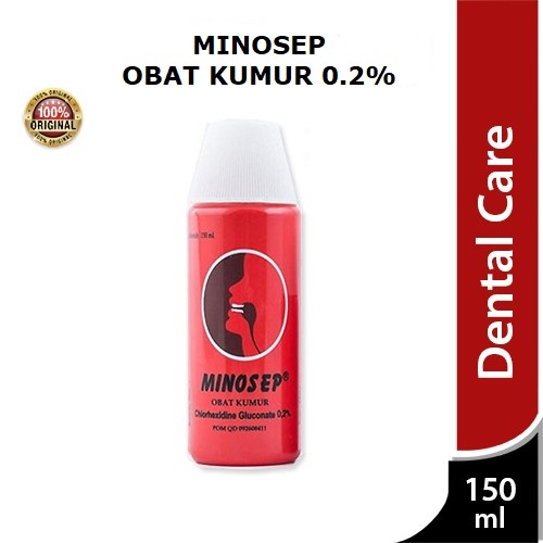 Jual Minosep Merah Obat Kumur Obat Sariawan Atasi Bau Mulut Sakit Gigi ...