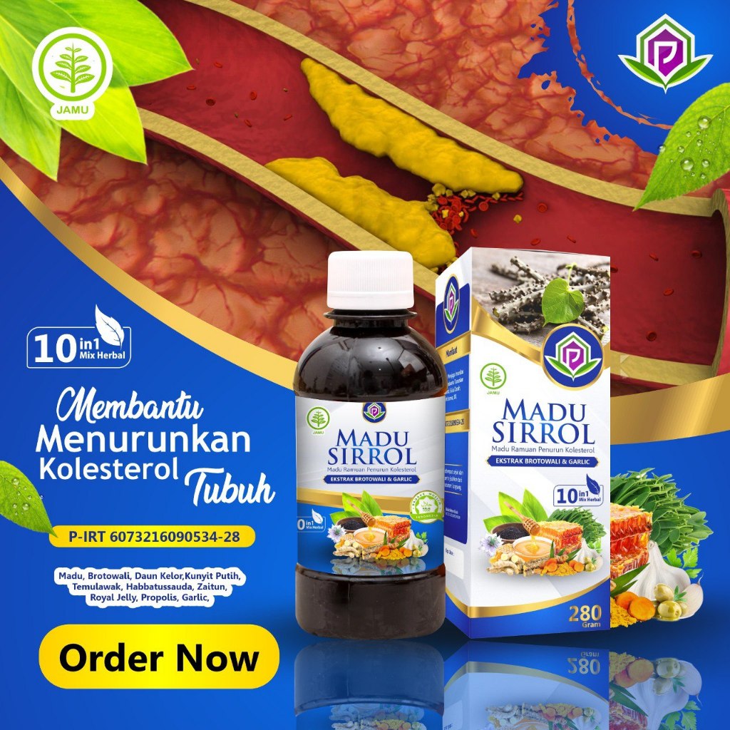 Jual Herbal Madu Kolestrol Asam Urat Madu Sirrol 10 in 1 | Shopee Indonesia