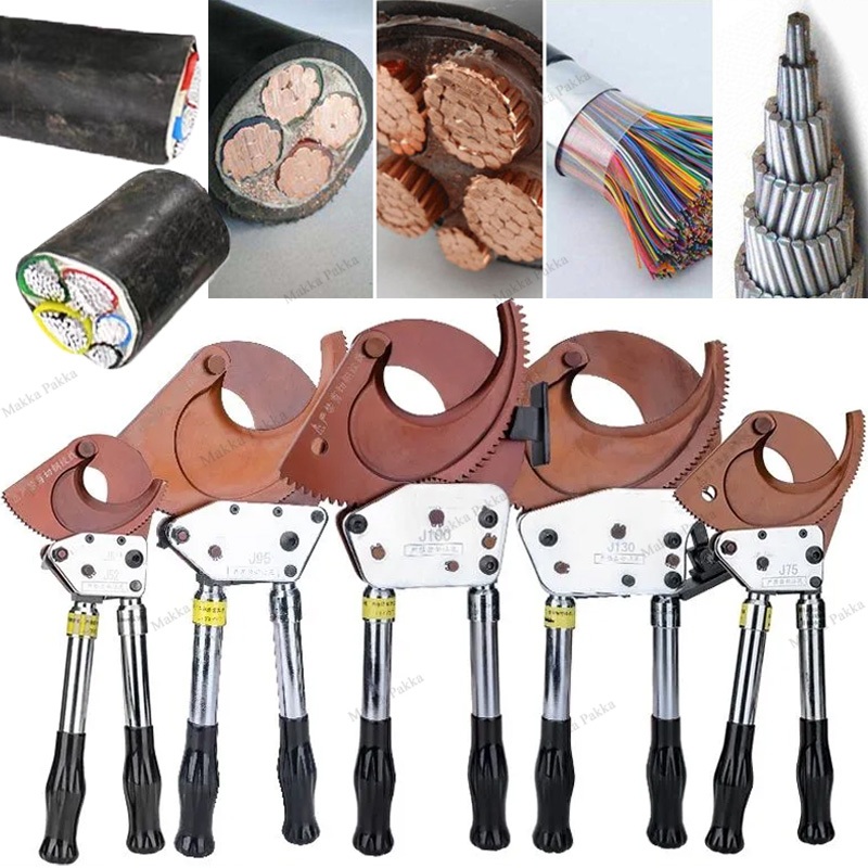 Jual Gunting Kabel Ratchet,Alat Pemotong Kabel Gunting Listrik J40/J52 ...