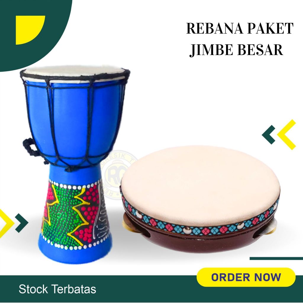 Jual TERMURAH! Jimbe Ukuran Mini Tinggi 25 cm - Alat Musik Tradisional ...