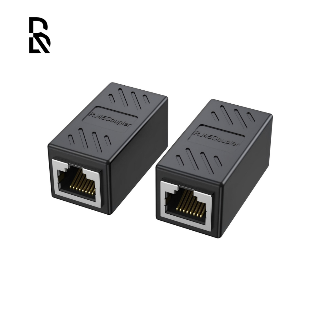 Jual Konektor RJ 45 Barrel UTP Sambungan Lan Adapter Extension ...