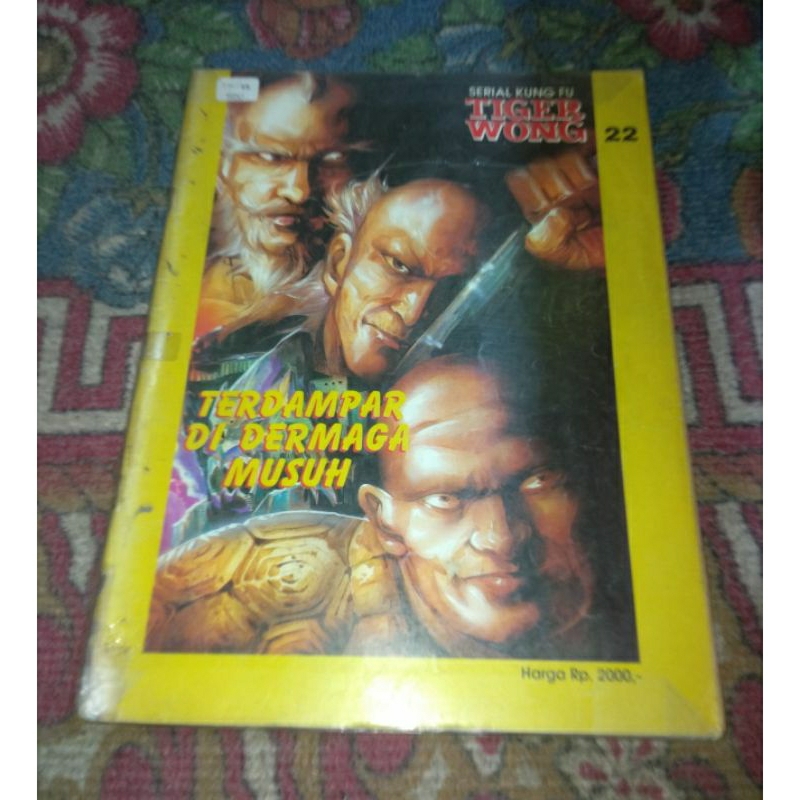 Jual komik cabutan langka komik serial kungfu Tiger wong | Shopee Indonesia