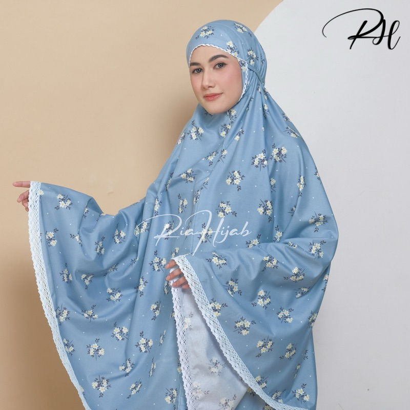 RiaHijab - MUKENA DEWASA 2 IN 1 KATUN MIKRO MOTIF