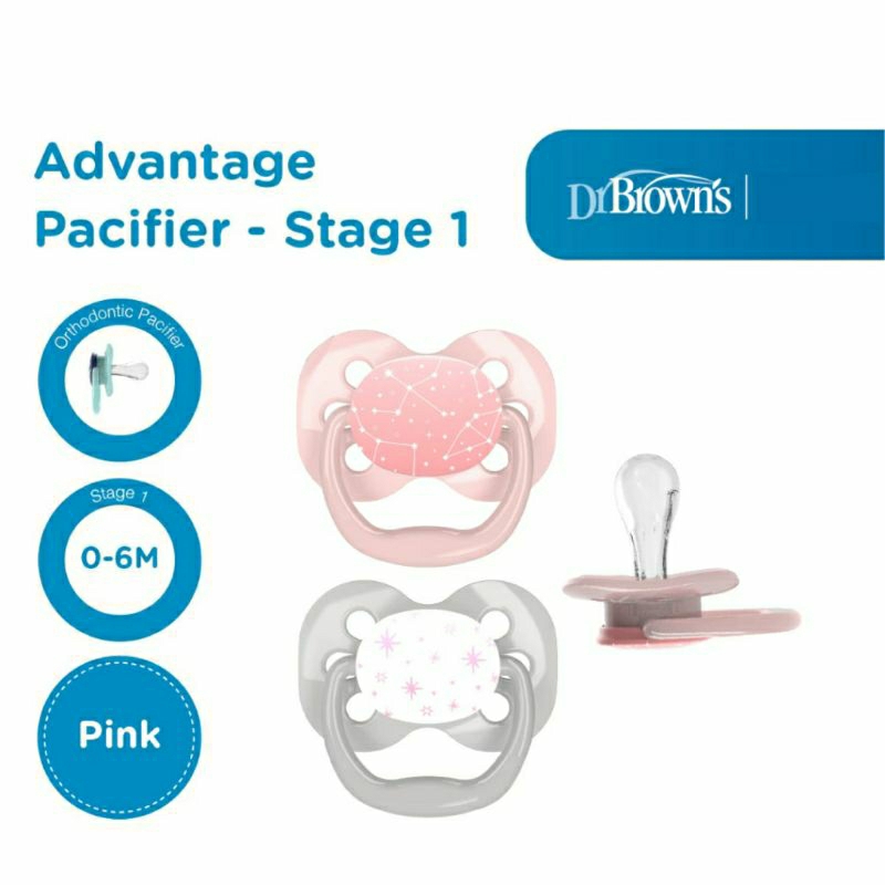 Jual Dr Browns Advantage Pacifier (NEW) Shopee Indonesia