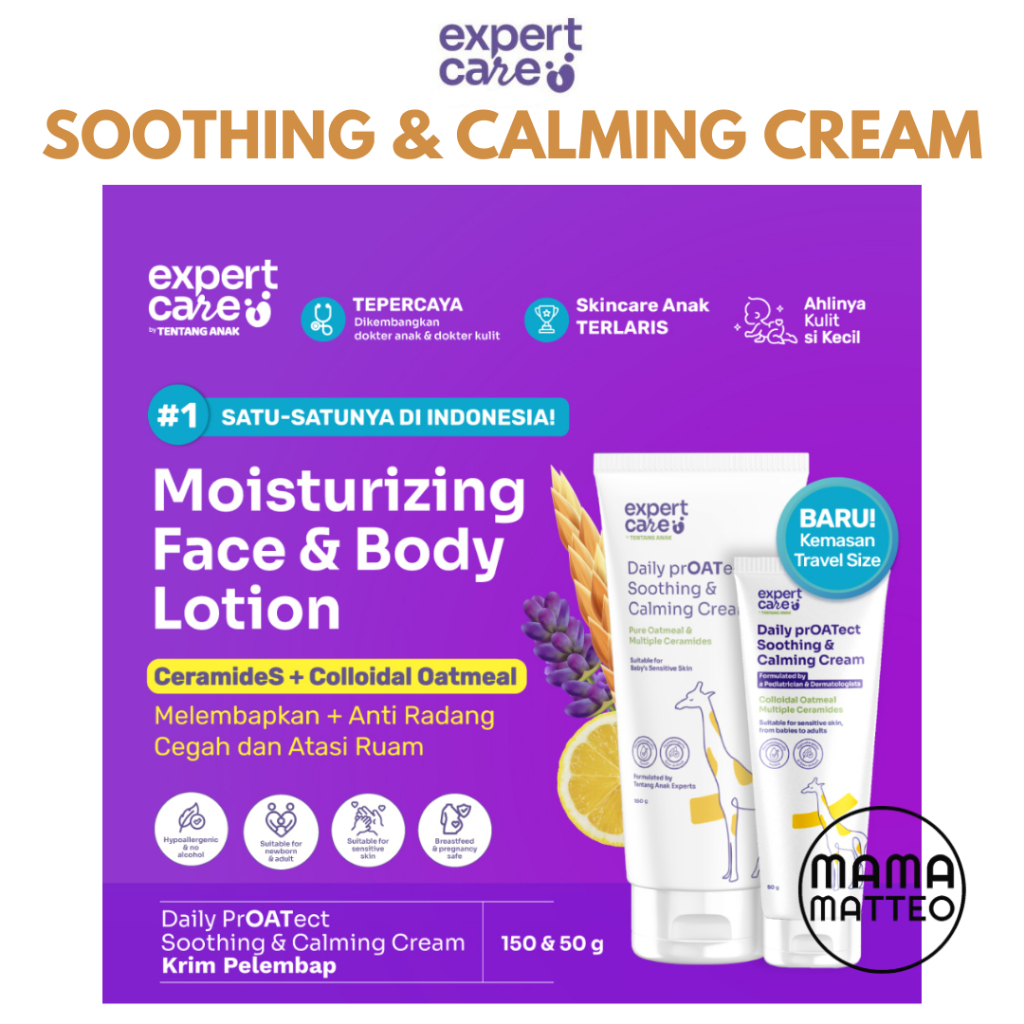 Jual EXPERT CARE Daily PrOATect Soothing & Calming Moisturizer Cream ...