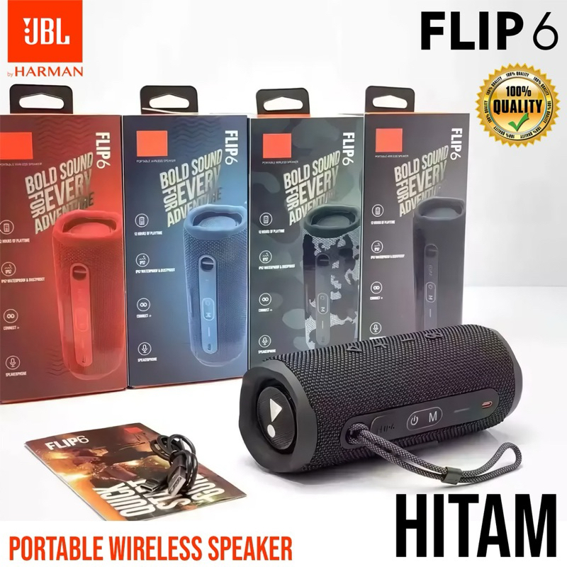 Jual Speaker FLIP6 Speaker Bluetooth JBL Flip 6 Wireless Portable Super