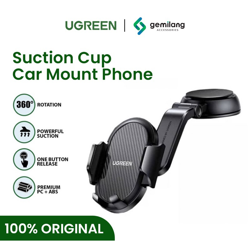 Jual Ugreen Phone Mount Waterfall Shaped Suction Cup | Shopee Indonesia