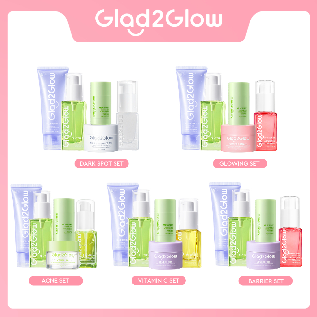 Skincare Glad2glow 1 Paket