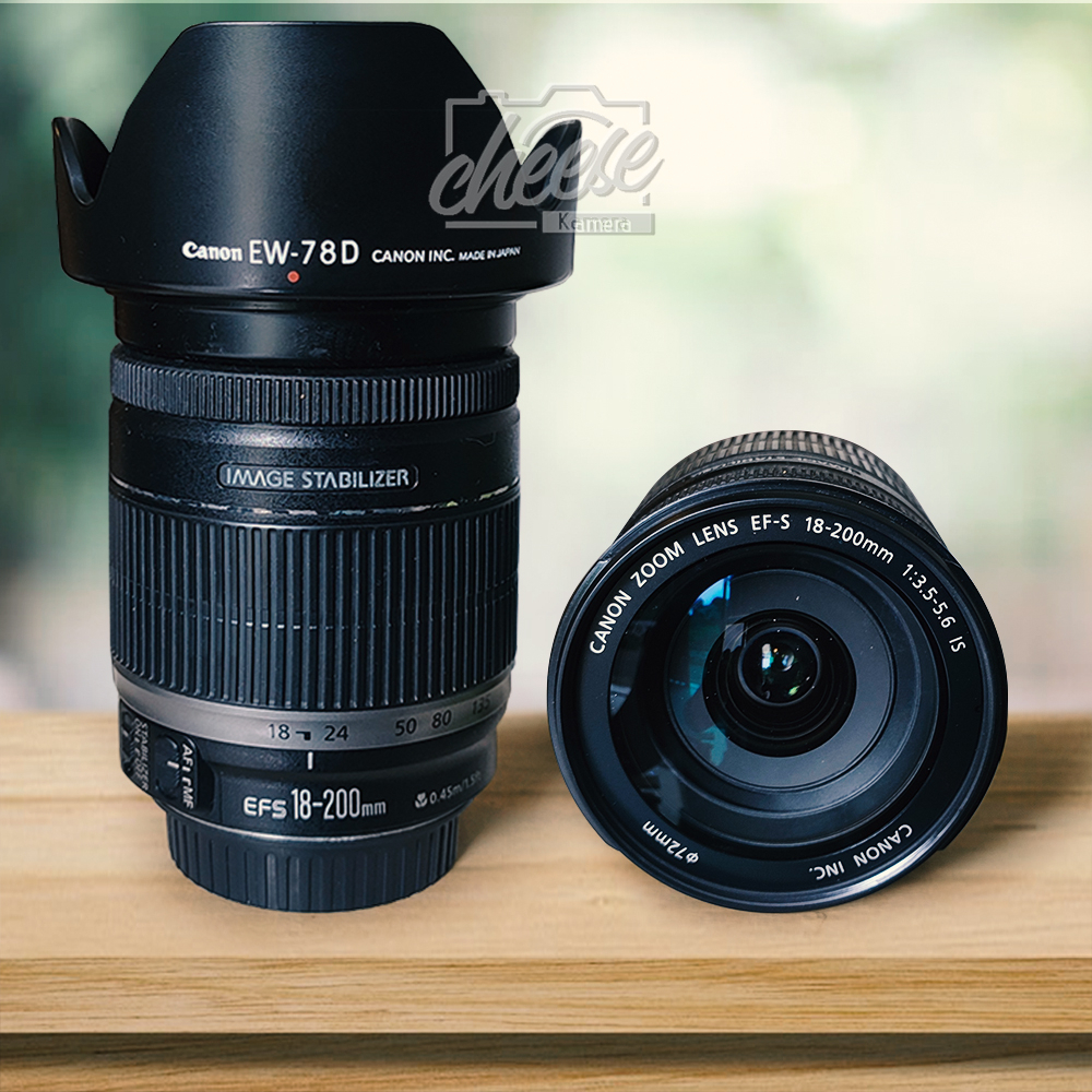 Jual LENSA CANON 18-200MM IS F3.5 SAPUJAGAD WIDE ZOOM WITH IMAGE ...