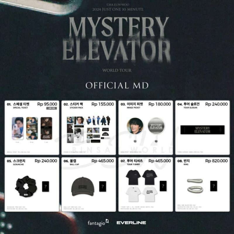 Jual CHA EUN WOO 2024 Just One 10 Minute Mystery Elevator Shopee   Id 11134207 7r990 Lqvto4xgg8gdf4