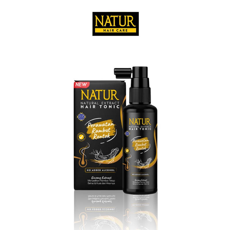 Jual Natur Hair Tonic Ginseng Tonik Menguatkan Akar Rambut Mengatasi ...