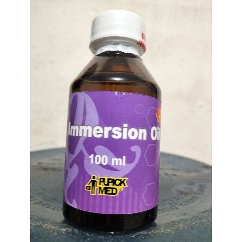 Jual immersion oil 100 ml / minyak immersi /reagentia | Shopee Indonesia