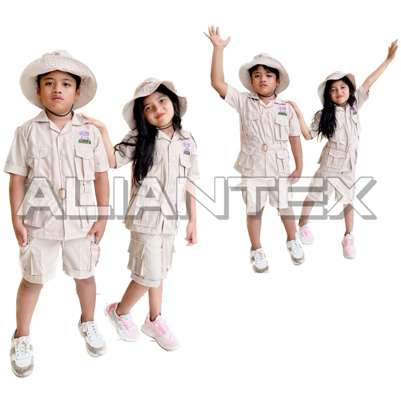 Jual BAJU ZOOKEEPER/BAJU KEBUN BINATANG/BAJU SAFARI/BAJU PROFESI ANAK ...