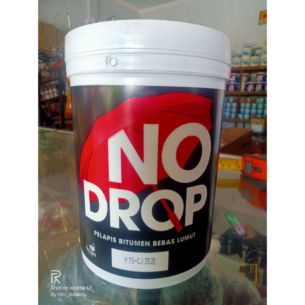 Jual No Drop Bitumen Black 1kg Cat Pelapis Anti Bocor Shopee Indonesia 7511