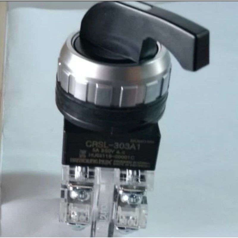 Jual Selector Switch 30mm Hanyoung Nux 3 Posisi CRSL-303A1 3 Posisi ...