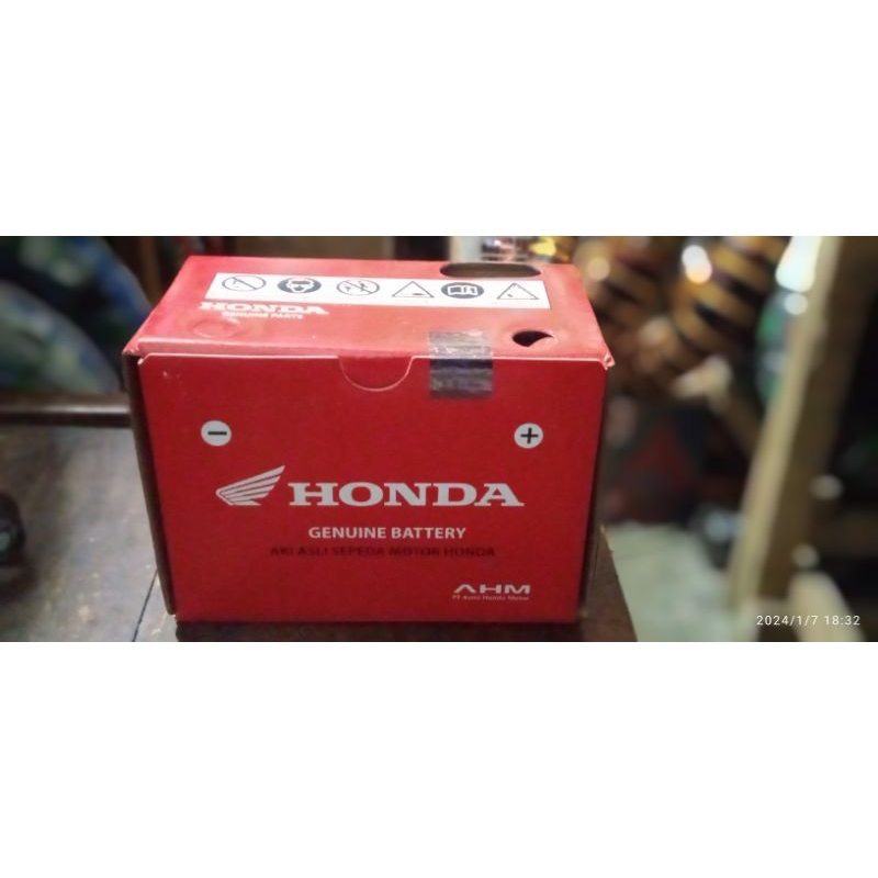 Jual Aki Kering Motor GTZ5S HONDA GENUINE PARTS ASLI VARIO 110 BEAT