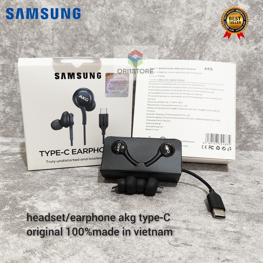Jual Headset Handsfree Samsung Type C AKG Original 100% Shopee