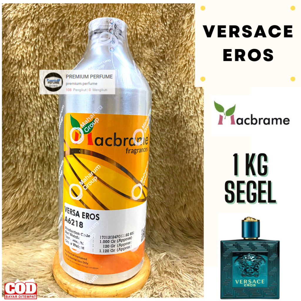 Jual Bibit Biang Parfum Versa Eros Produk Macbrame Packing Segel 1 Kg