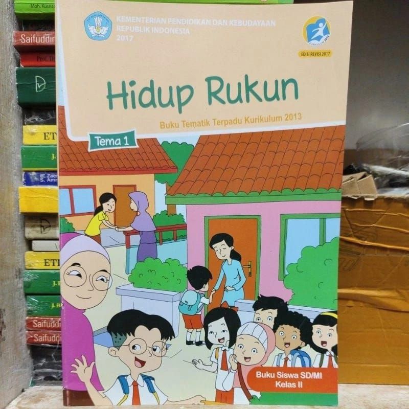 Jual Buku tematik terpadu kelas 2 SD tema 1 edisi revisi 2017 | Shopee ...