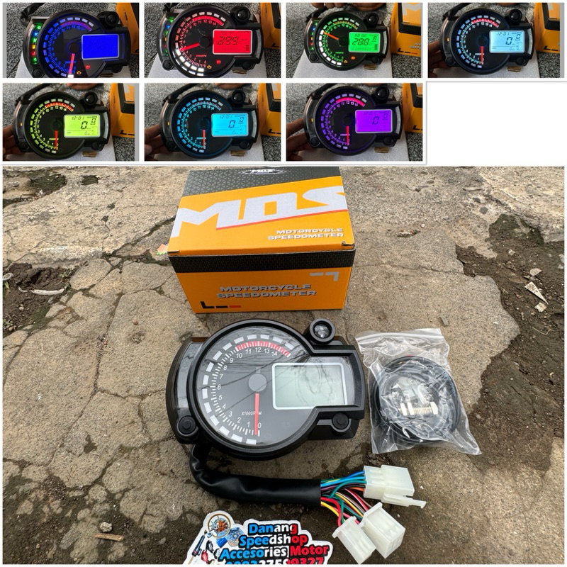 Jual Spedometer Speedo RX2N MOS Koso Digital Lengkap Sensor kecepatan
