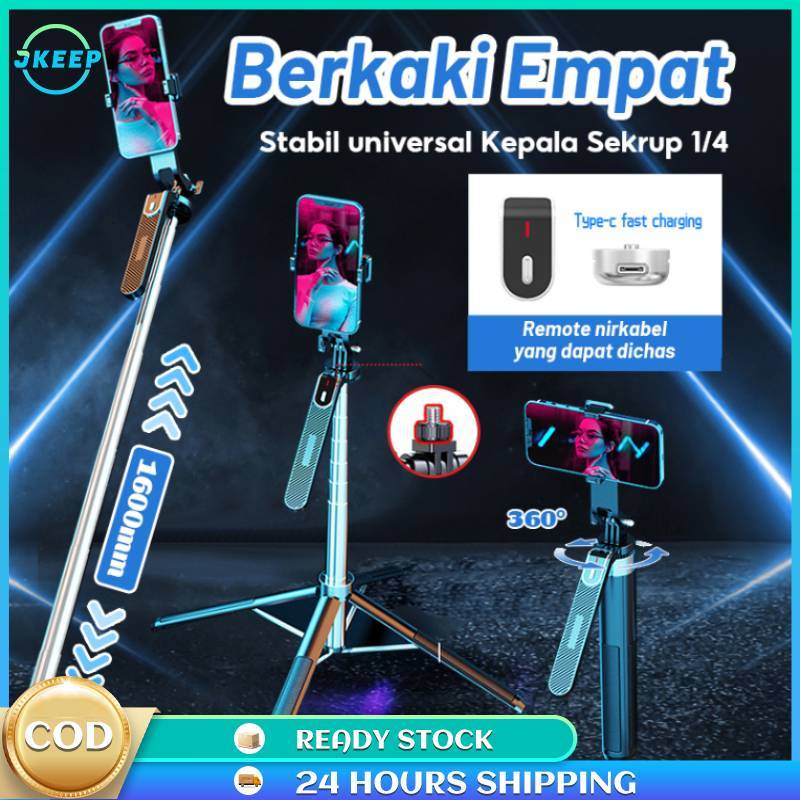 Jual P Mini Tongsis Tripod Cm Stabilizer Bluetooth Selfie Stick