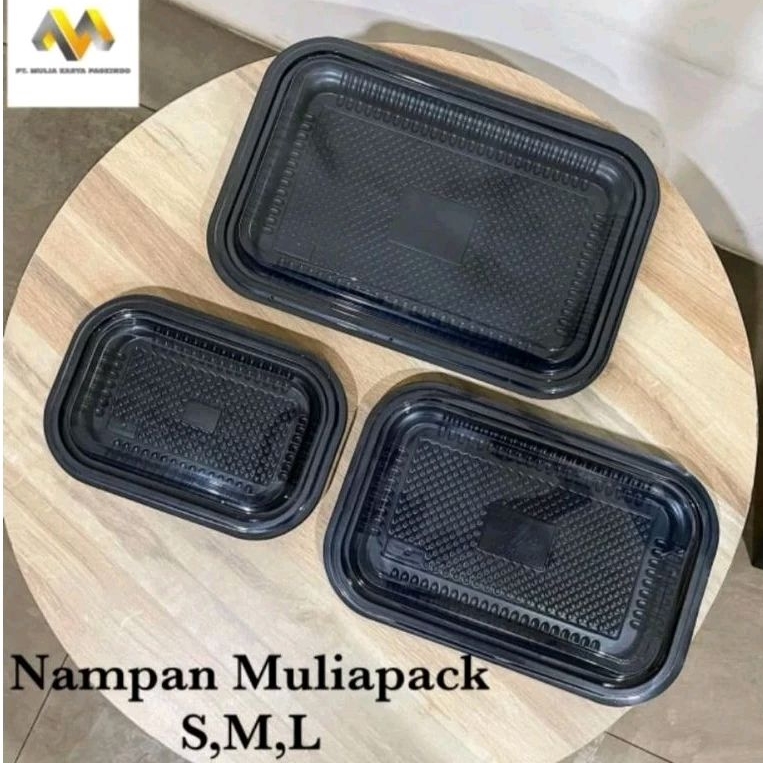 Jual ( Isi 5 pcs) NAMPAN MIKA MULIAPACK/ MIKA NAMPAN UK. S, M + TUTUP ...