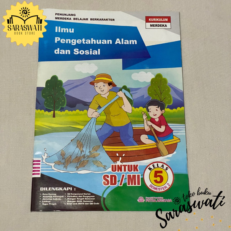 Jual LKS ILMU PENGETAHUAN ALAM DAN SOSIAL KELAS 5 SEMESTER 2 K.MERDEKA ...