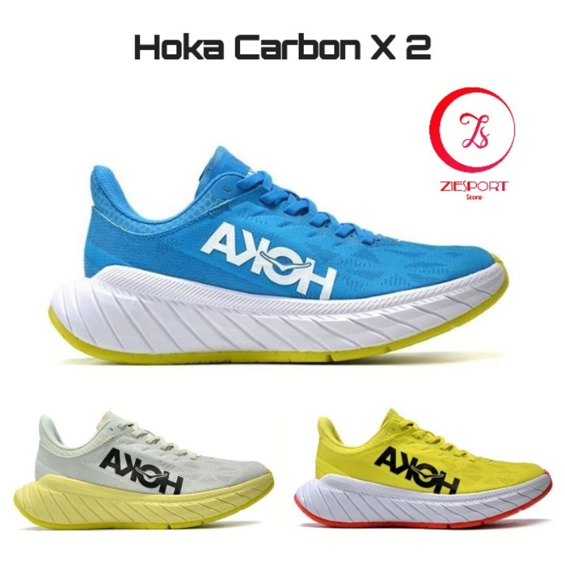SEPATU HOKA CARBON X 2 RUNN SHOES PREMIUM QUALITY