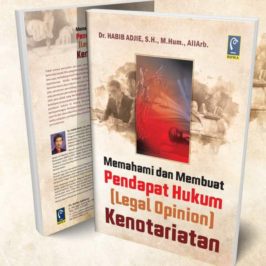 Jual Memahami Dan Membuat Pendapat Hukum - Legal Opinion Kenotariatan ...