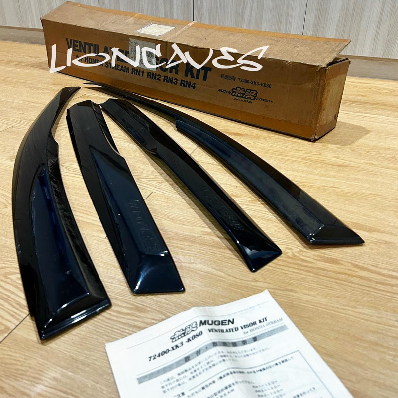Jual Original Mugen Ventilated Visor Talang Air Mugen Honda Stream ...
