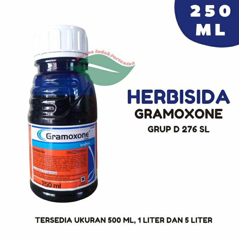 Jual Gramoxone 276 Sl 250 Ml Herbisida Kontak Pembasmi Rumput Dan Gulma