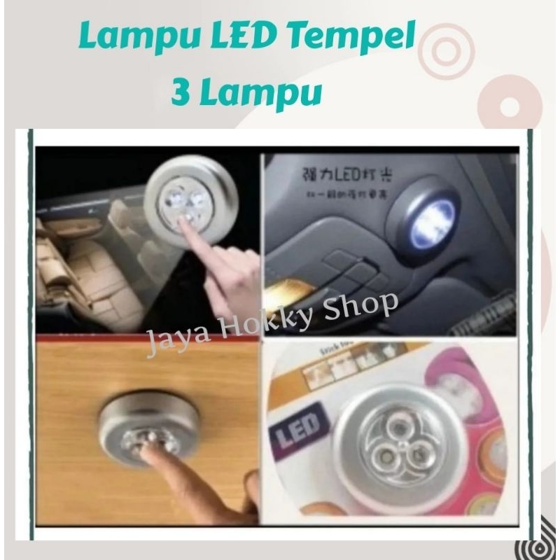 Jual Lampu LED Tempel // Lampu Portable// Lampu Emergency | Shopee ...