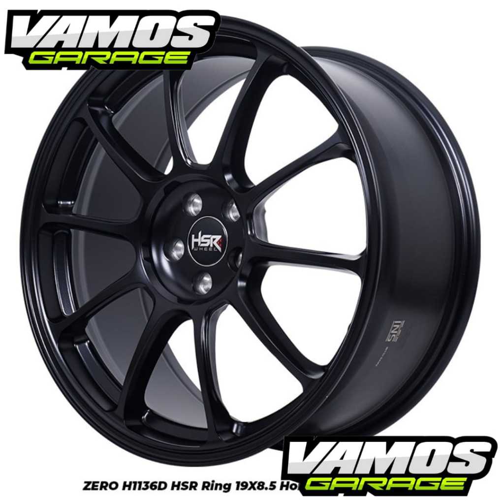 Jual VELG RACING HSR ZERO RING 19 LUBANG 5 PCD 100 BUAT AUDY,LEXUS CT ...