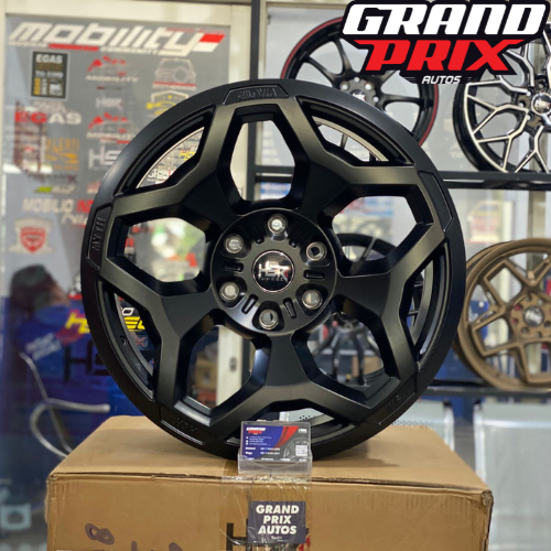 Jual DIJUAL Velg Mobil Racing Full Hitam HSR MYTH10 R20 Hole 6X139,7 ...