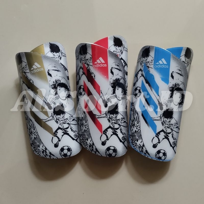 Jual Shinguard Skin Deker Embos Tebal Keras Sepak Bola Futsal Putih