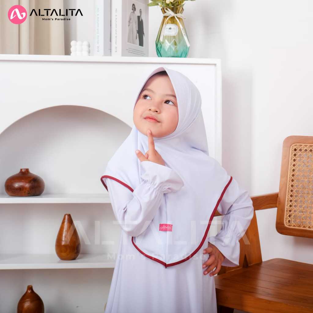 Jual Altalita - Kerudung Anak Alesha Instan Jersey Premium Hijab Bergo ...