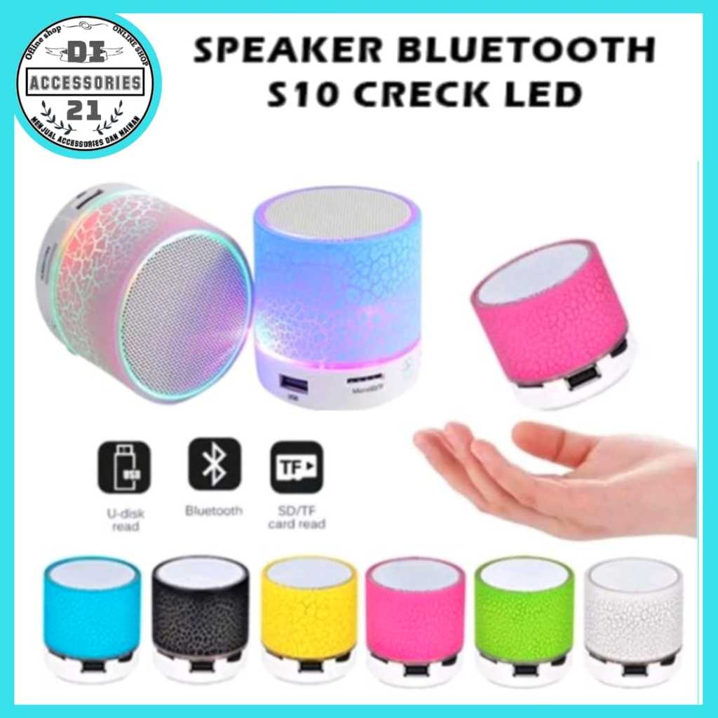 Jual Speaker Bluetooth Mini S60U Retak | Speaker Musik Portable Design ...
